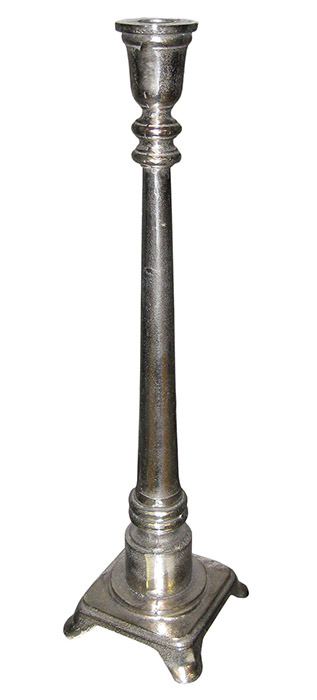 Aluminium Pillar Candle Holder